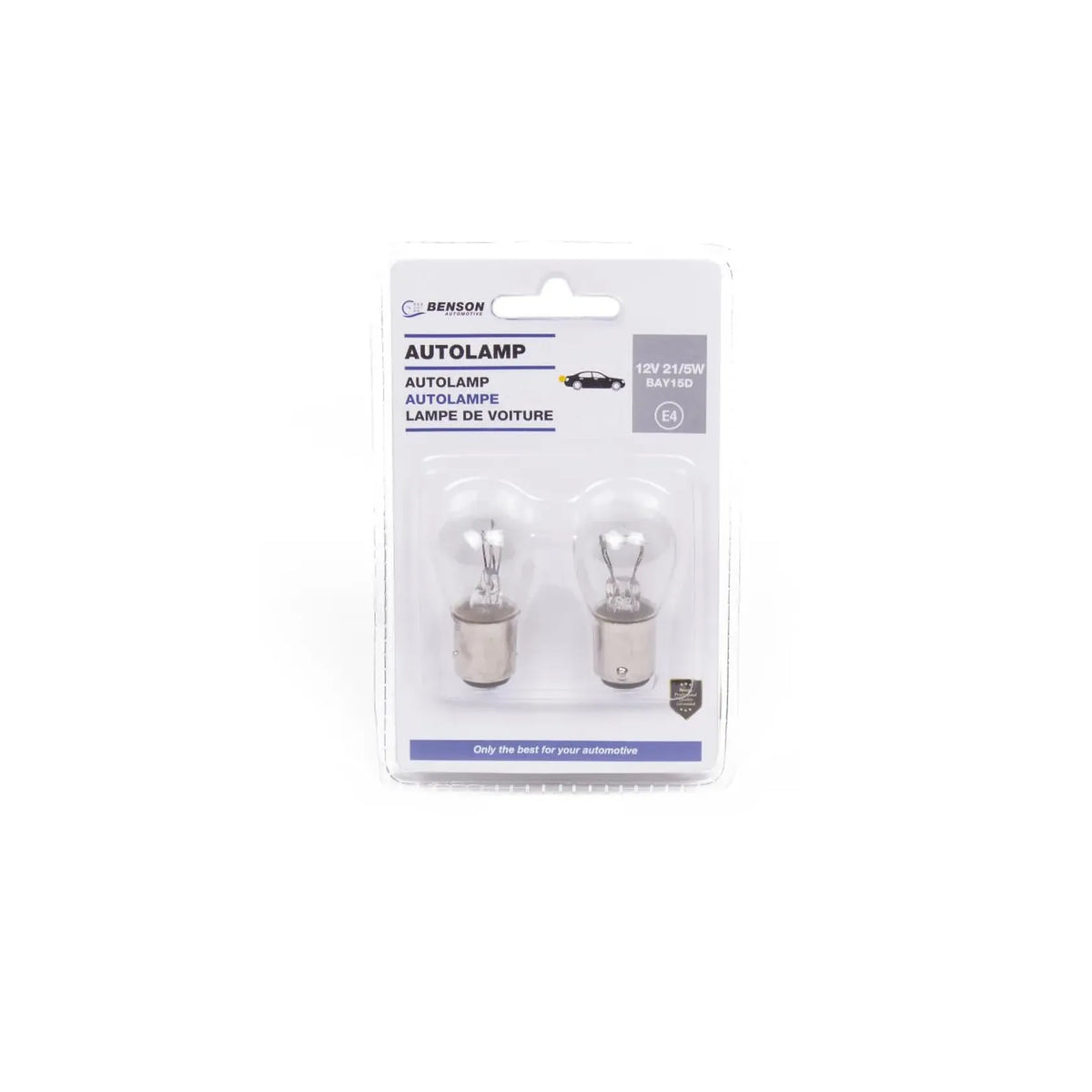 Benson Automotive Autolamp 12V P21 + 5W 2 dlg