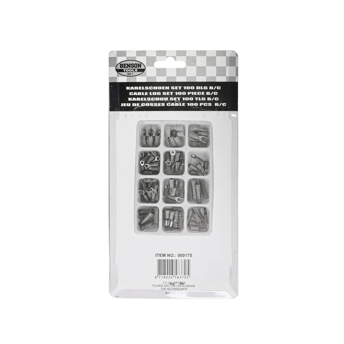 Benson Automotive Kabelschoenset 100-delig