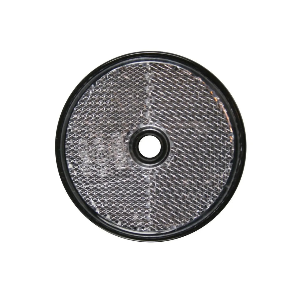Benson Automotive Reflector rond wit + gat 60 mm E4