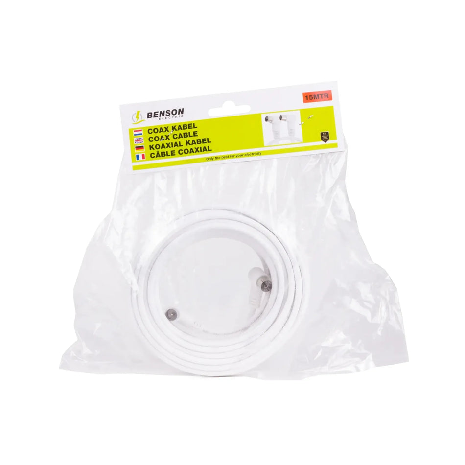 Benson Electric Coax kabel 15 m