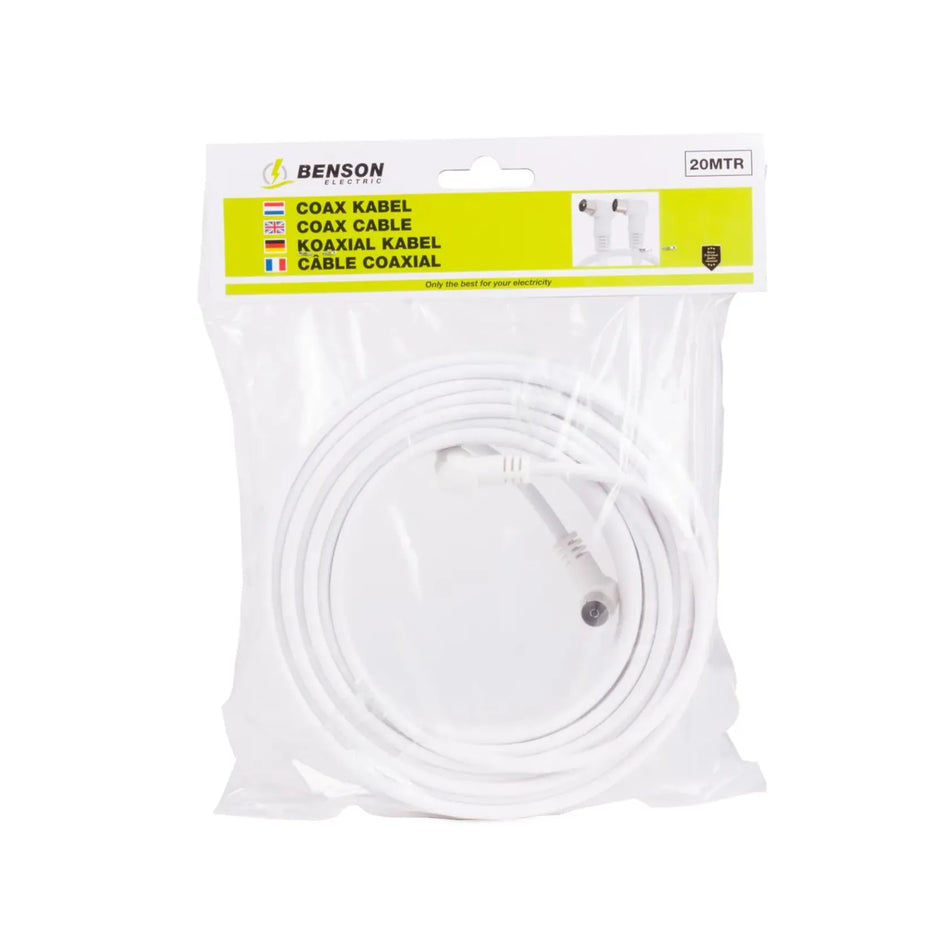 Benson Electric Coax kabel 20 m