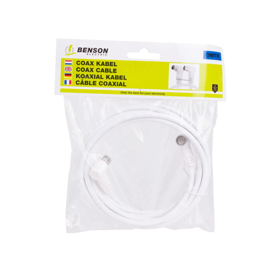 Benson Electric Coax kabel 3.0 m