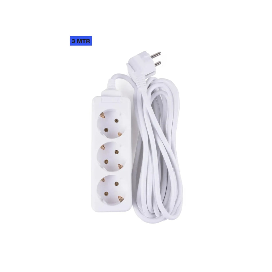 Benson Electric Stekkerdoos 3-voudig + RA + 3.0 m