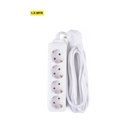 Benson Electric Stekkerdoos 4-voudig + RA + 1.5 m