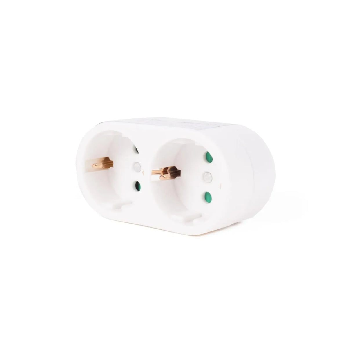 Benson Electric Stekker duo verloop + RA (verticaal)