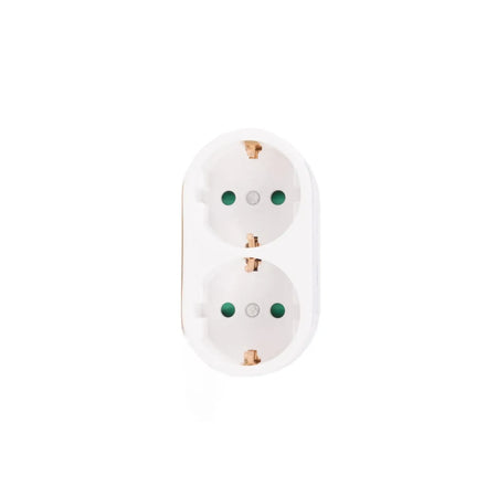 Benson Electric Stekker duo verloop + RA (verticaal)