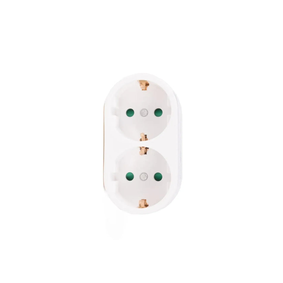Benson Electric Stekker duo verloop + RA (verticaal)