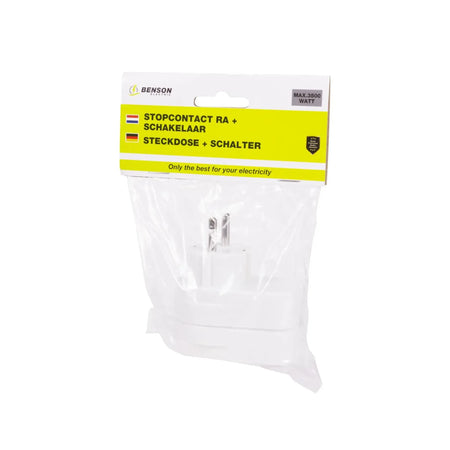 Benson Electric Stopcontact RA + schakelaar