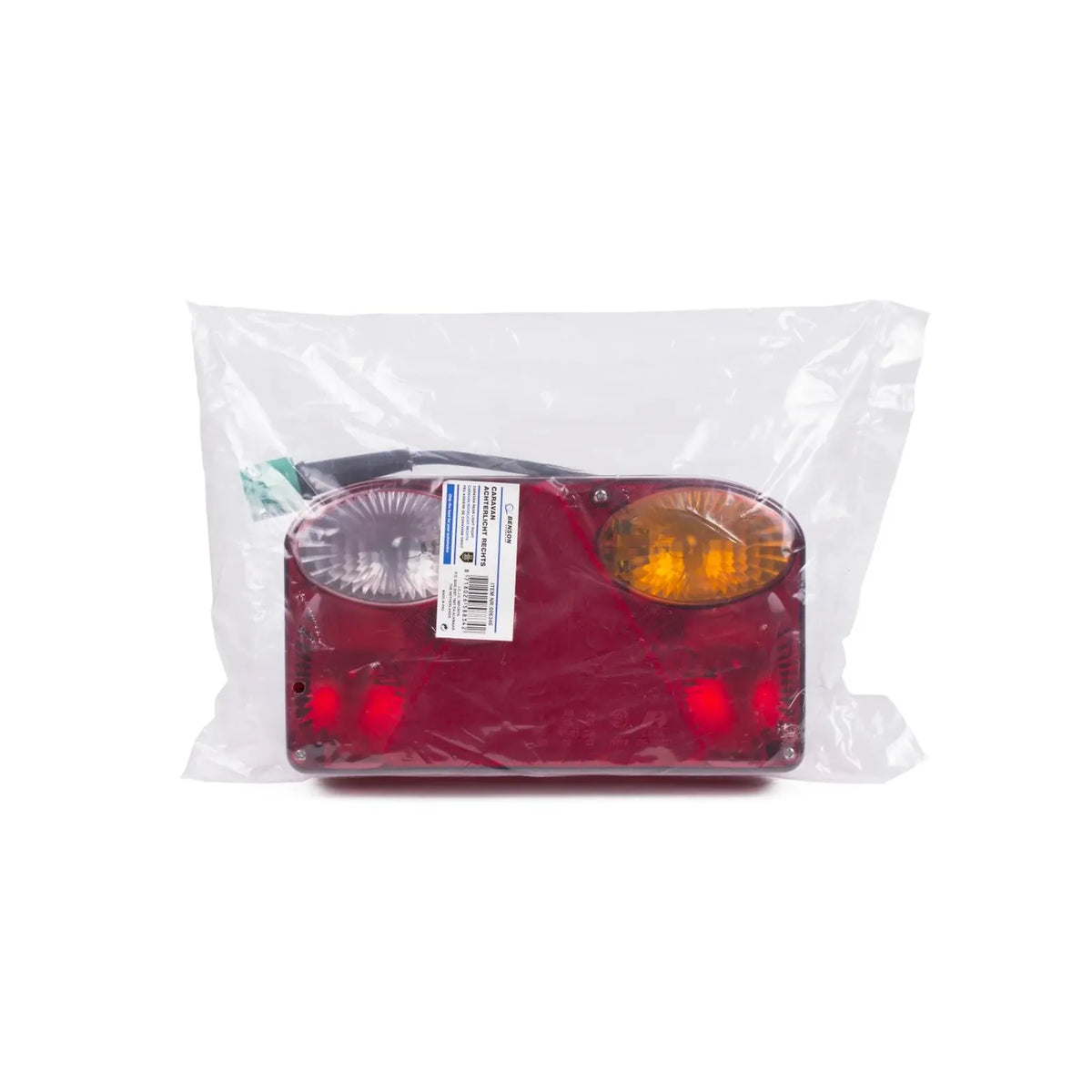 Benson Automotive Caravan achterlicht rechts wit delux + kabel