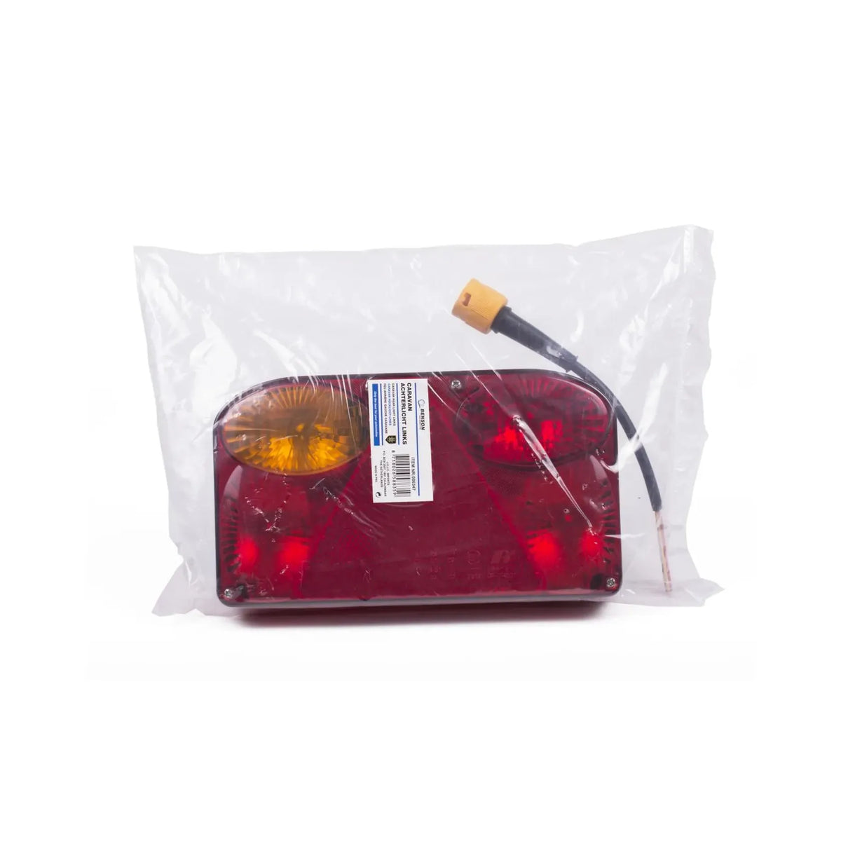 Benson Automotive Caravan achterlicht links rood delux + kabel