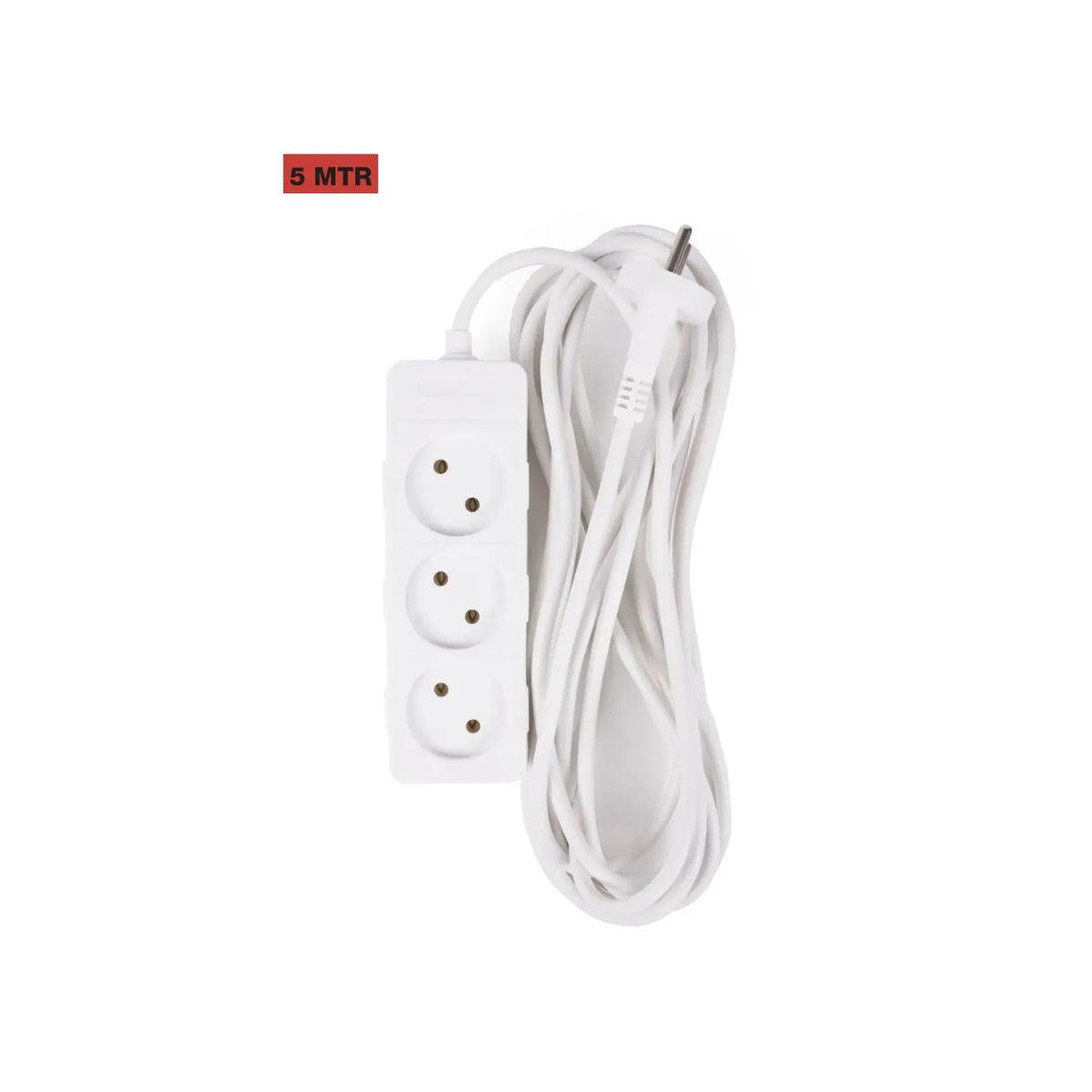 Benson Electric Stekkerdoos 3-voudig 2 x 1.0 + 5.0 m