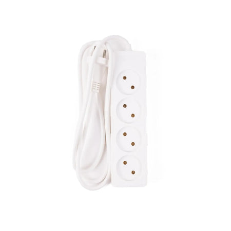 Benson Electric Stekkerdoos 4-voudig + 2 x 1.0 + 1.5 m
