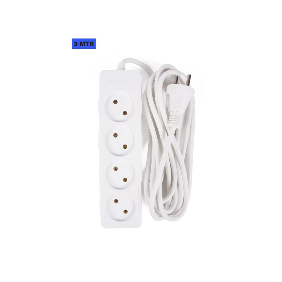 Benson Electric Stekkerdoos 4-voudig + 2 x 1.0 + 3.0 m