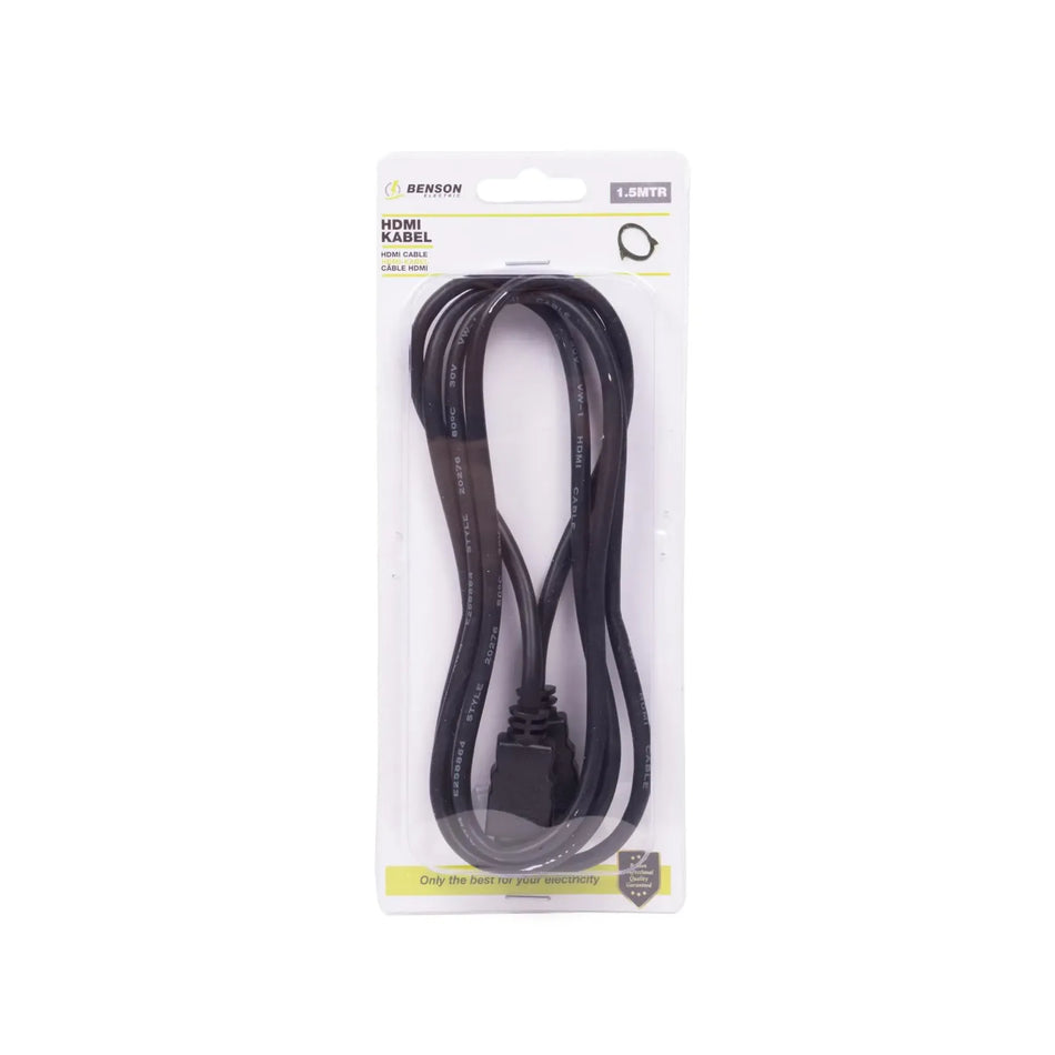 Benson Electric HDMI kabel 1.5 mtr