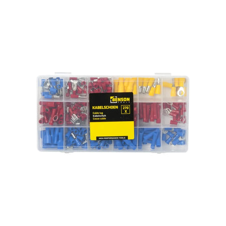 Benson Automotive Kabelschoenset 270 dlg profi