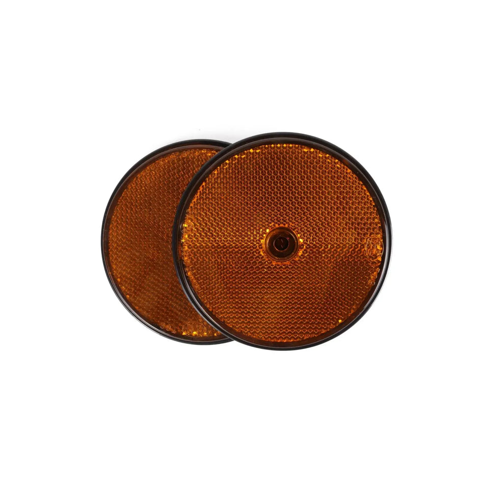 Benson Automotive Reflector rond oranje 85 mm 2 dlg E4