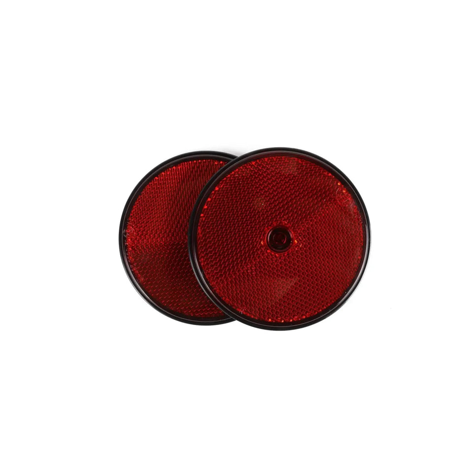 Benson Automotive Reflector rond rood 85 mm 2 dlg E4
