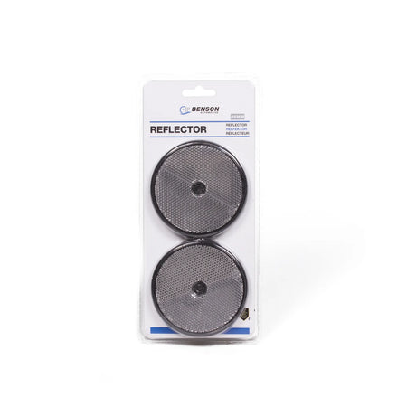 Benson Automotive Reflector rond wit 85 mm 2 dlg E4