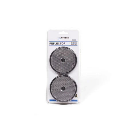 Benson Automotive Reflector rond wit 85 mm 2 dlg E4