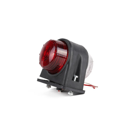 Benson Automotive Breedtelamp rubber 72 mm rood/wit e keur