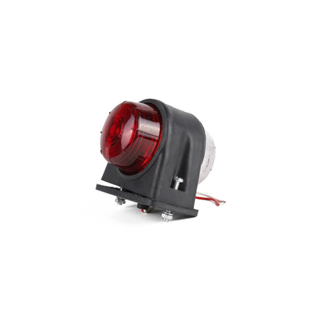 Benson Automotive Breedtelamp rubber 72 mm rood/wit e keur