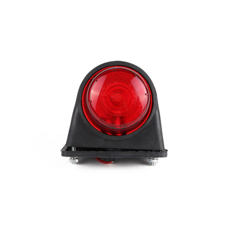 Benson Automotive Breedtelamp rubber 72 mm rood/wit e keur