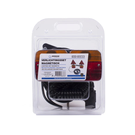 Benson Automotive Verlichtingsset magnetisch + frame 2.5 + 7.5 mtr kabel E4