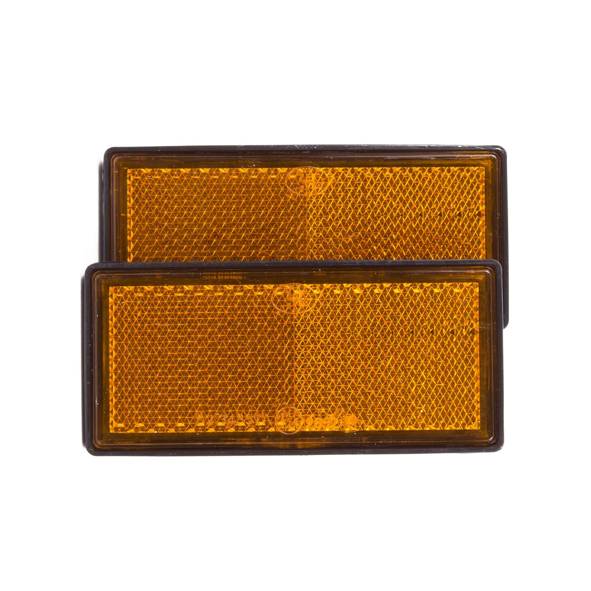 Benson Automotive Reflector rechthoek oranje 86 x 40 mm 2 dlg E4