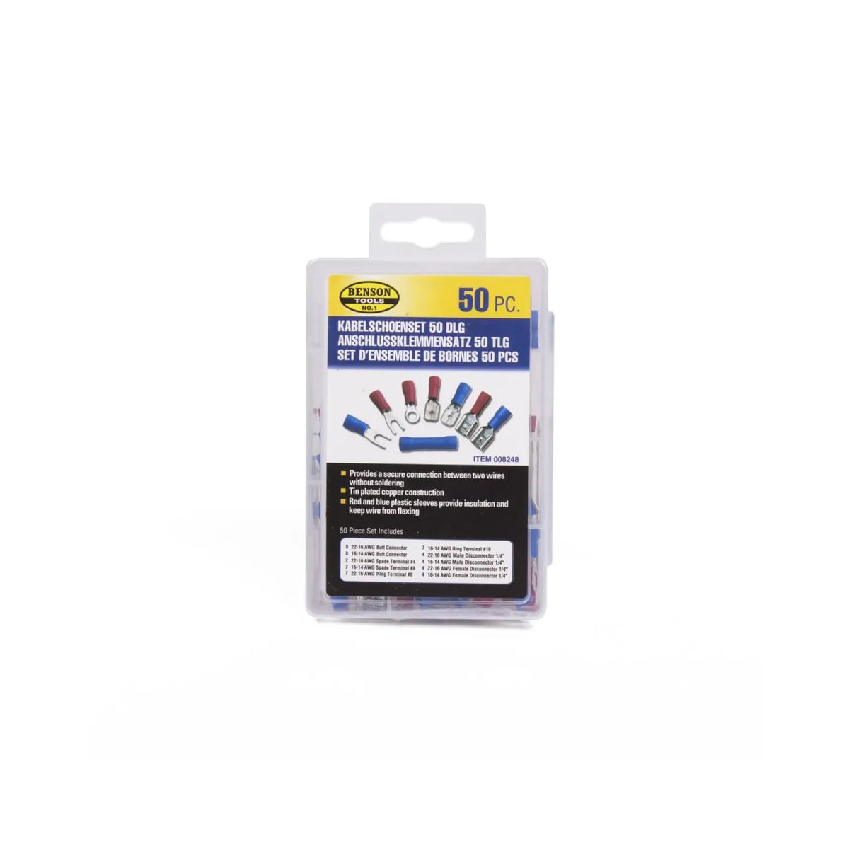 Benson Automotive Kabelschoenset 50-delig