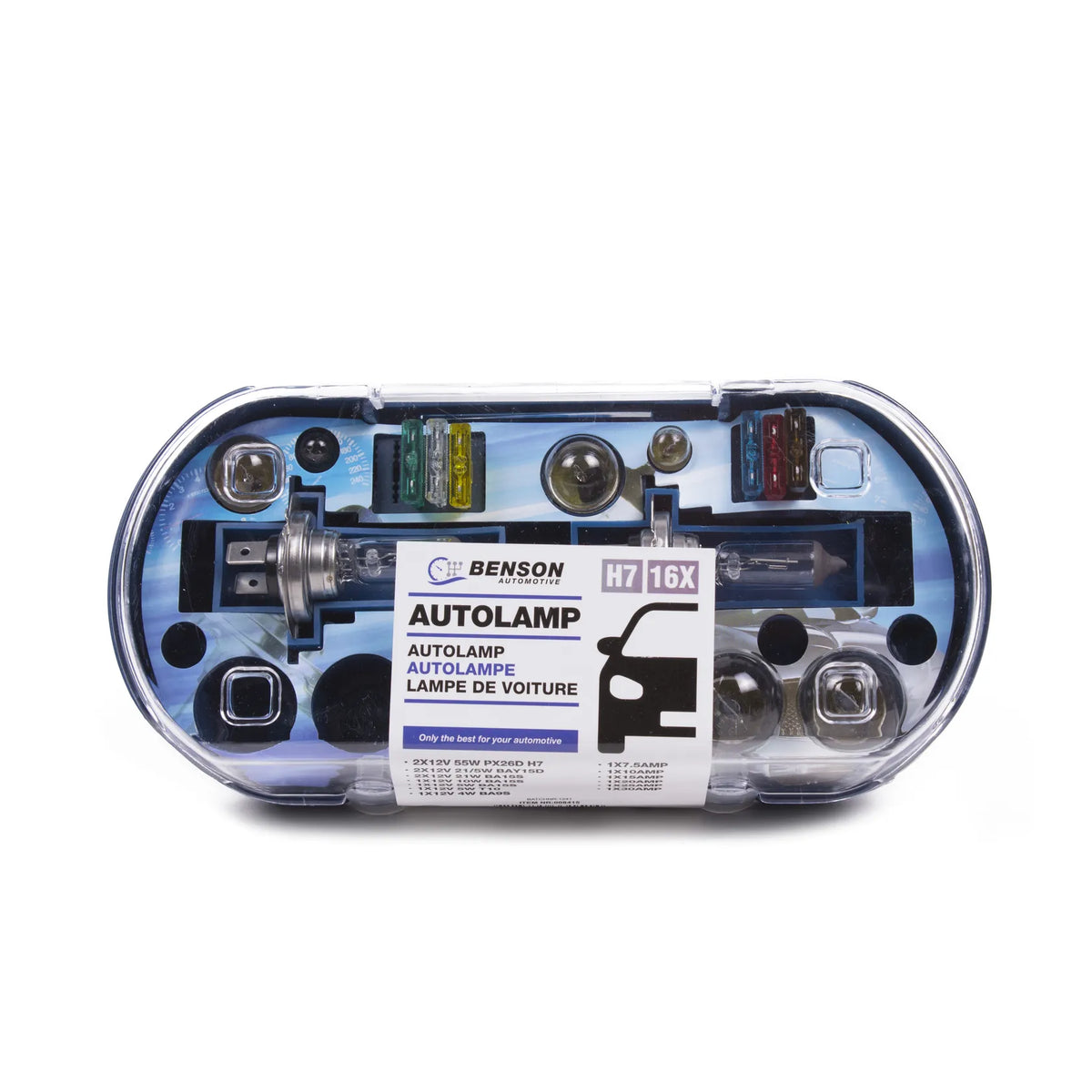 Benson Automotive Autolamp H7 12V/16 dlg set jumbo box E4