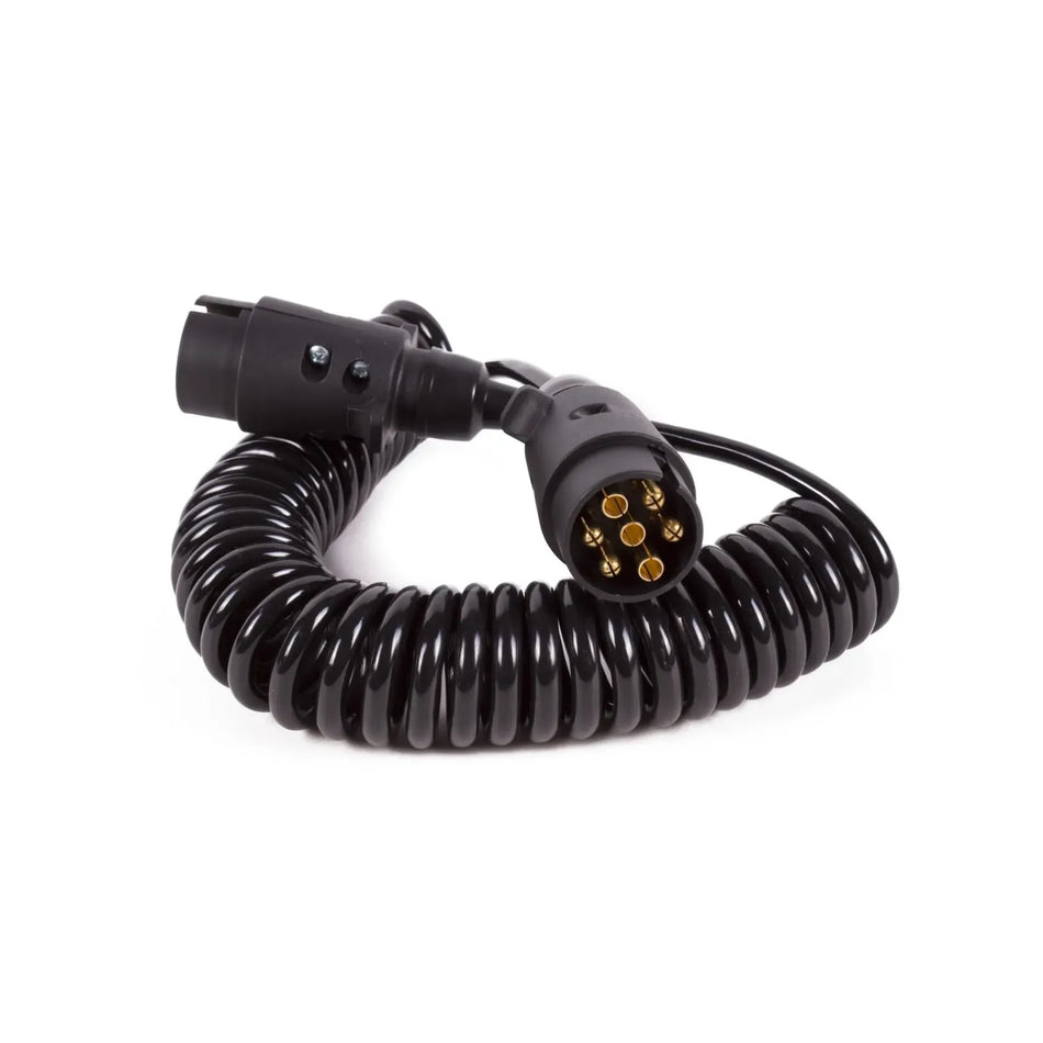 Benson Automotive Verlengkabel 7 polig krul 4.5 m kabel