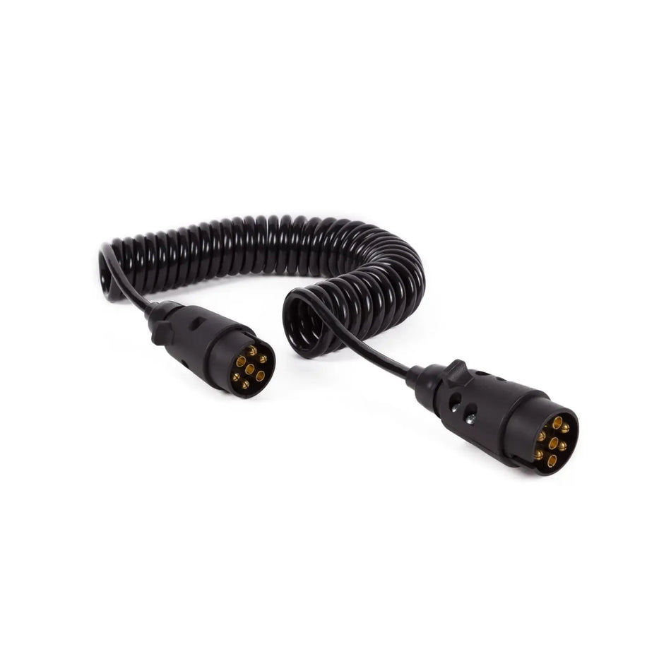 Benson Automotive Verlengkabel 7 polig krul 4.5 m kabel