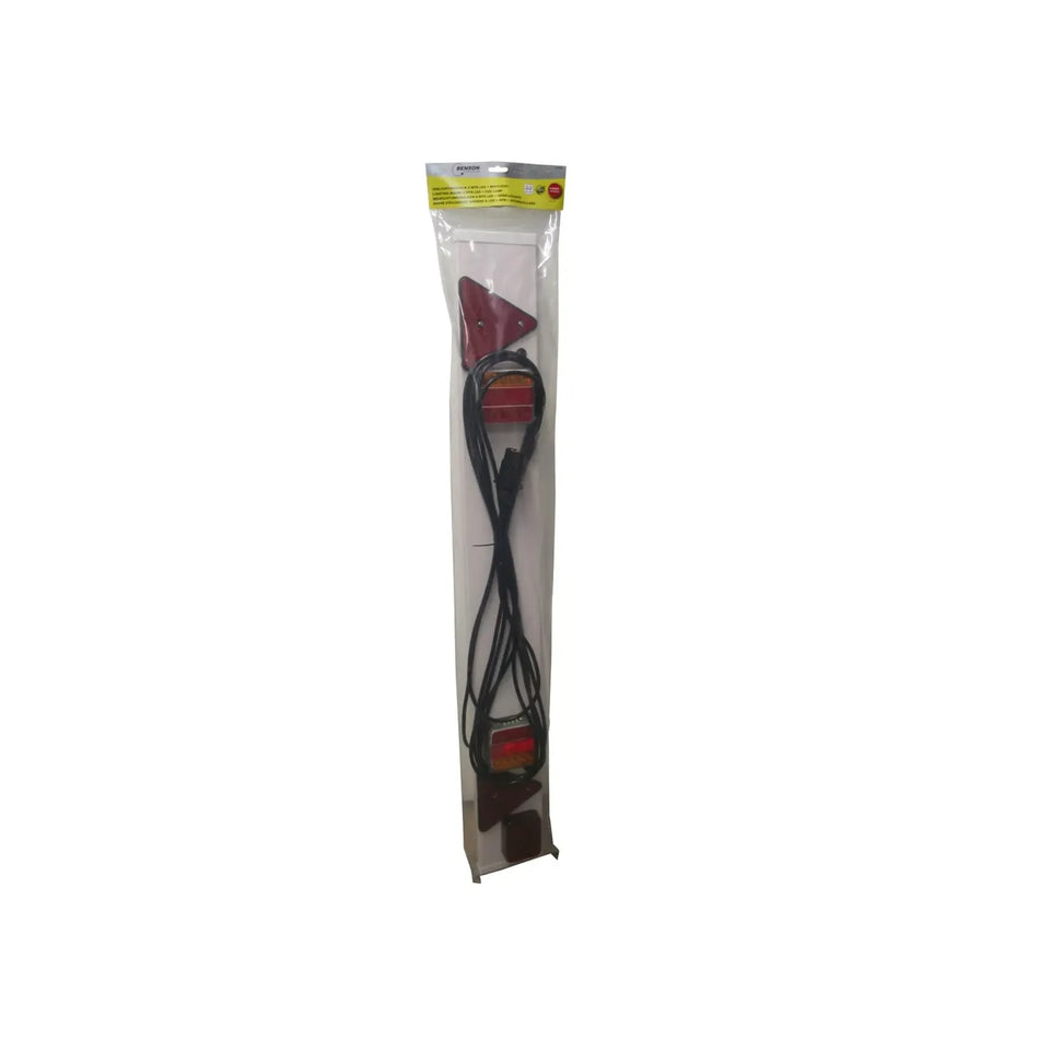 Benson Automotive Verlichtingsbalk 1.2 mtr / 9 mtr kabel / 44 LED inclusief mistlicht E11