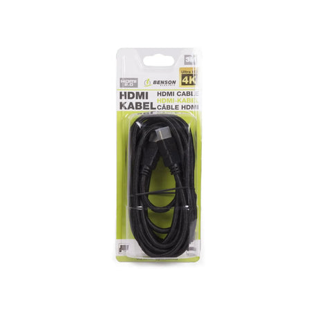 Benson Electric HDMI kabel 2.0 4k ultra hd gold plated 3 m