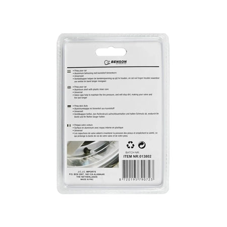 Benson Automotive Ventieldoppen 4 dlg aluminium