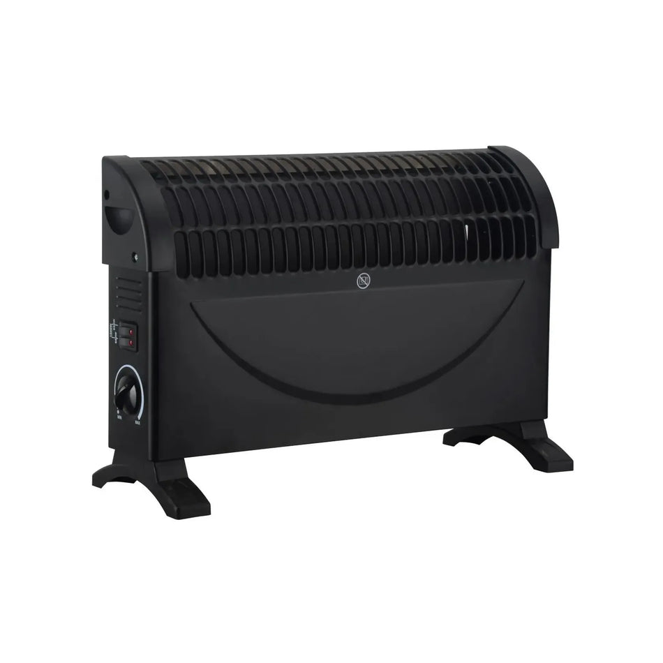 Benson Electric Convector heater 750-1500 Watt klein zwart
