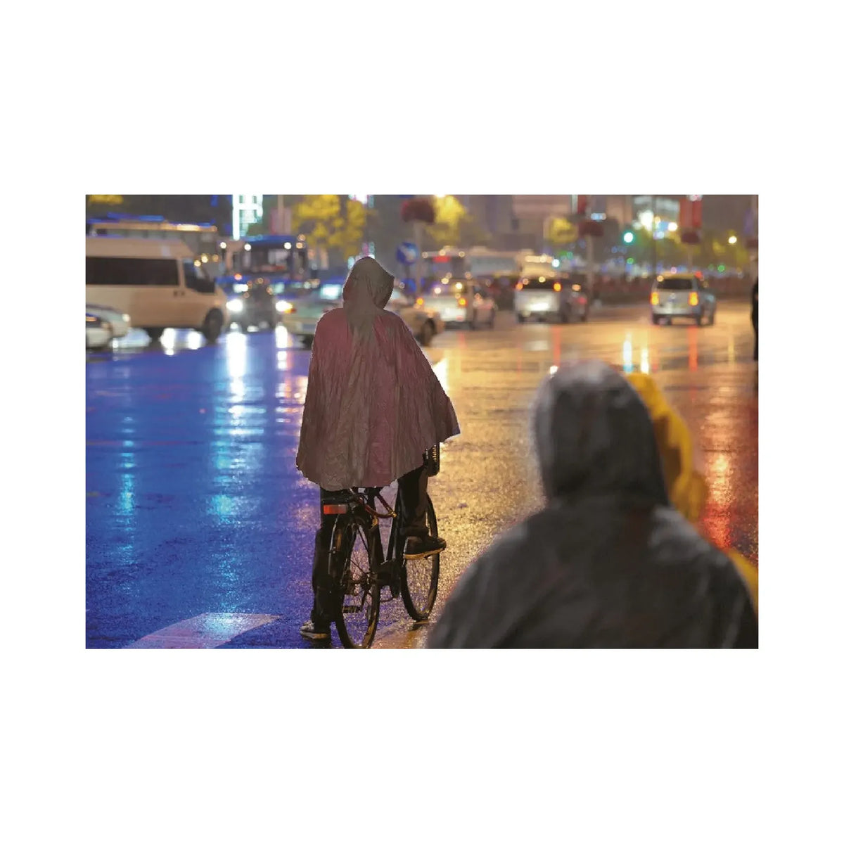 Benson Outdoor Poncho duurzaam bruin
