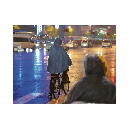 Benson Outdoor Poncho duurzaam lichtblauw