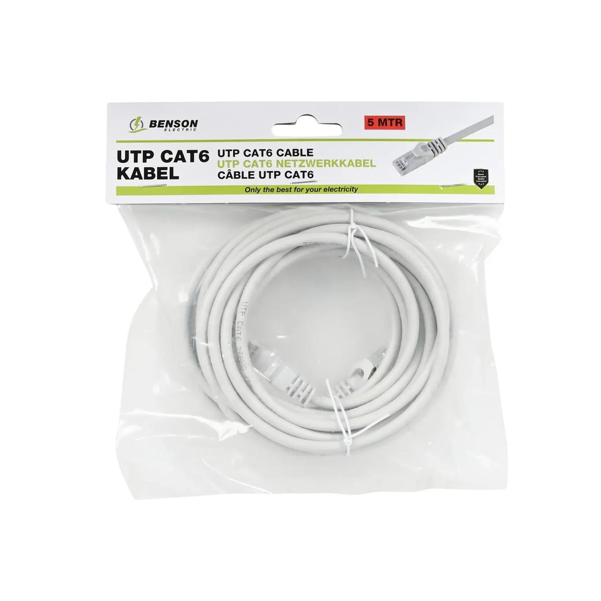 Benson Electric UTP CAT6 kabel 5 mtr