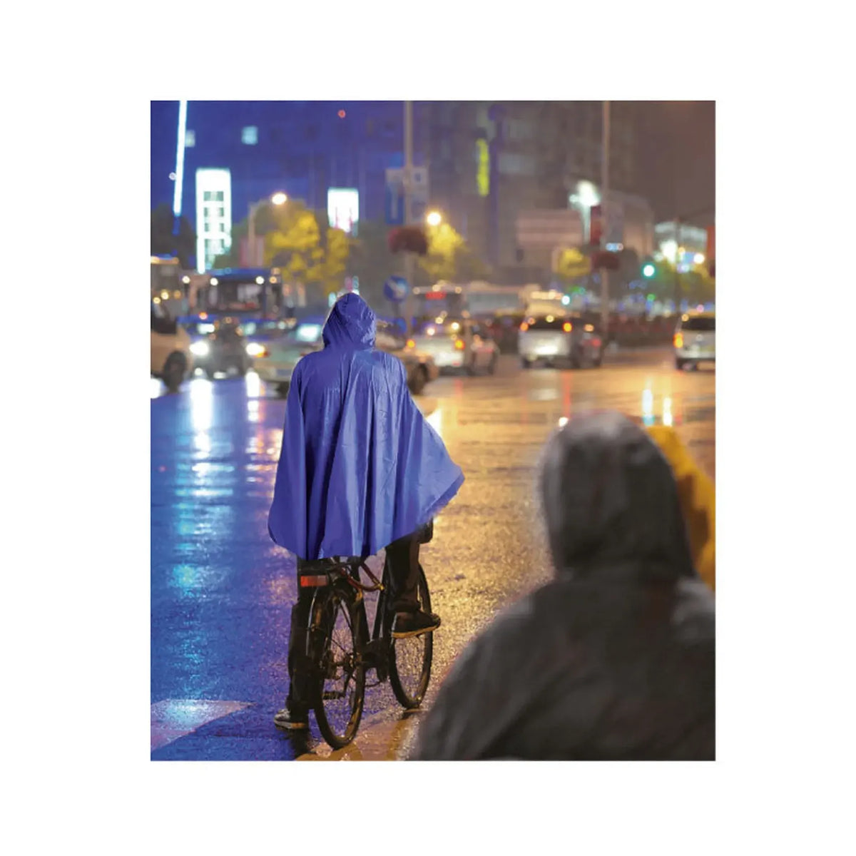 Benson Outdoor Poncho duurzaam donkerblauw