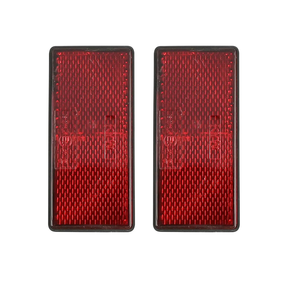 Benson Automotive Reflector rechthoek rood 86 x 40 mm 2 dlg E4