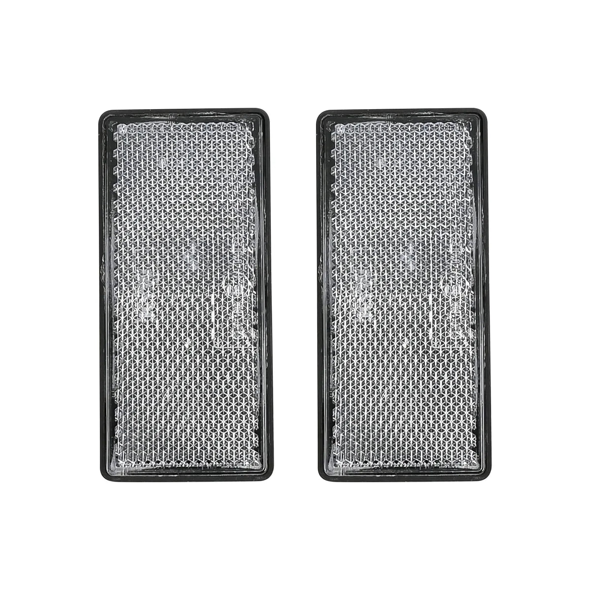 Benson Automotive Reflector rechthoek wit 86 x 40 mm 2 dlg E4