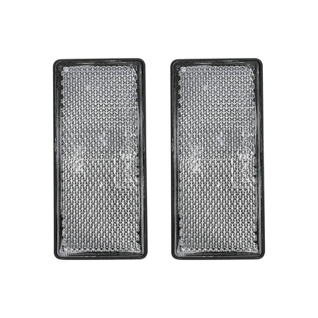 Benson Automotive Reflector rechthoek wit 86 x 40 mm 2 dlg E4