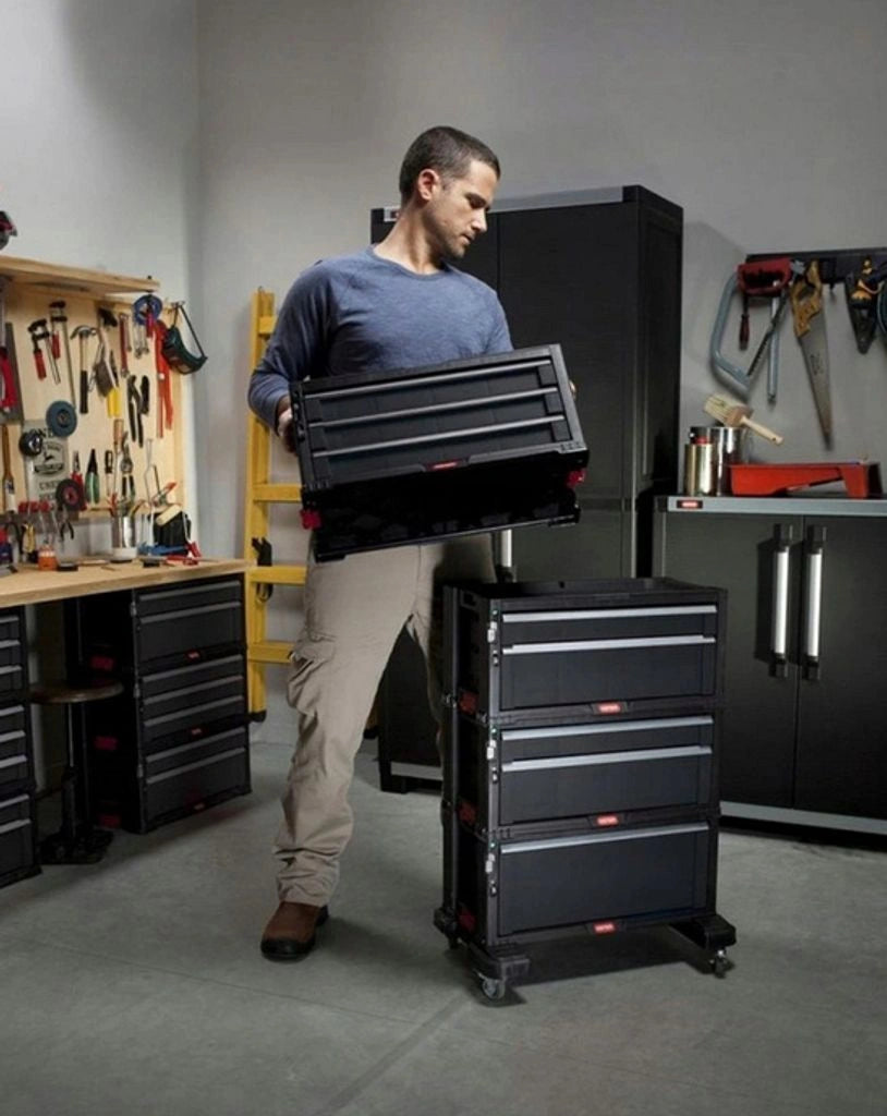 KETER Stelling 3 lade Tool Chest SET