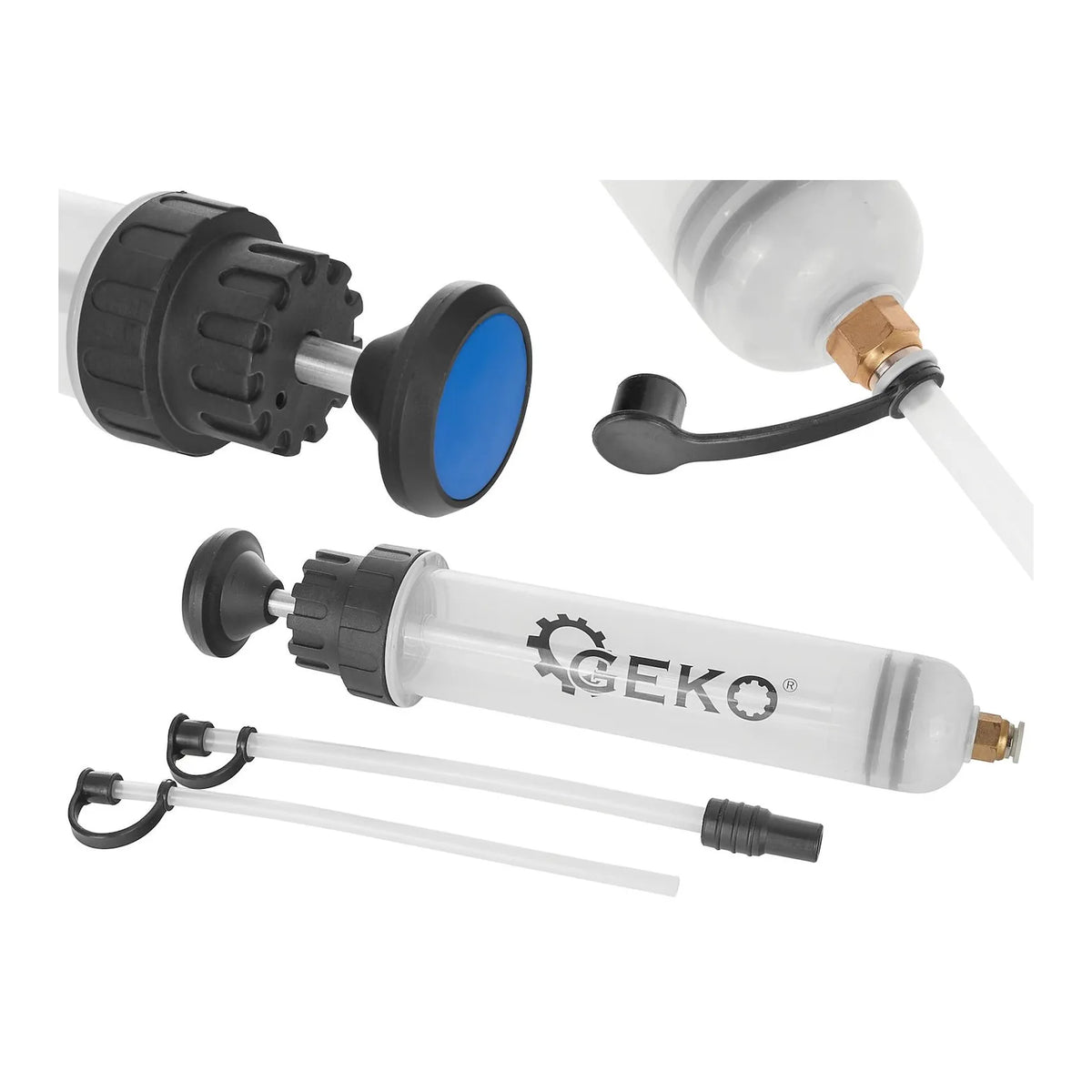GEKO Handmatige vloeistofzuigpomp 200 ml