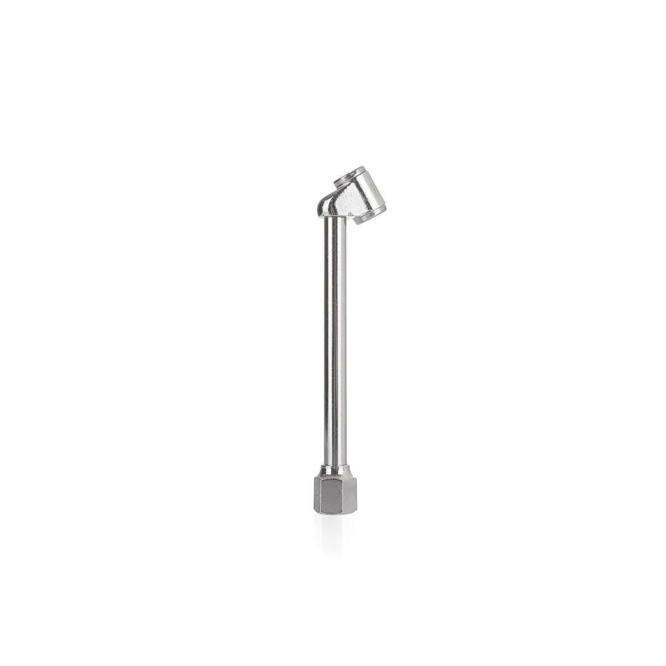 GEKO Inflatorpomp kabel met dubbele 8 mm ventielconnector 1/4"