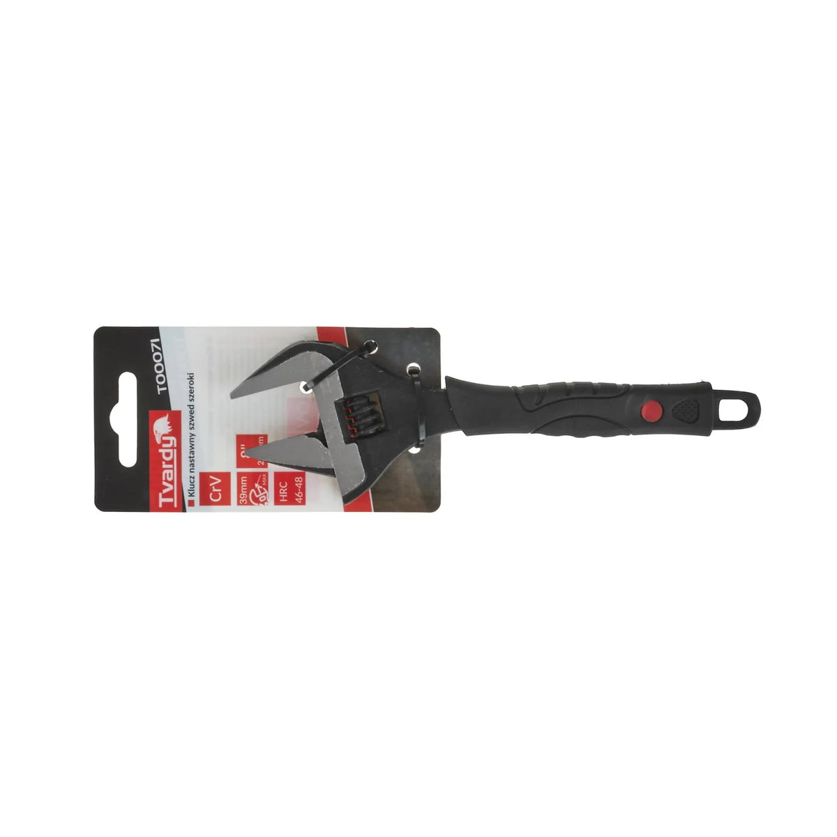 Tvardy Verstelbare moersleutel extra brede bek 0 - 39 mm 8" CrV