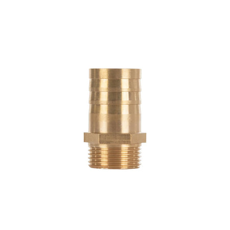 GEKO Messing verbindingsstuk voor 25 mm slang – buitendraad 3/4”