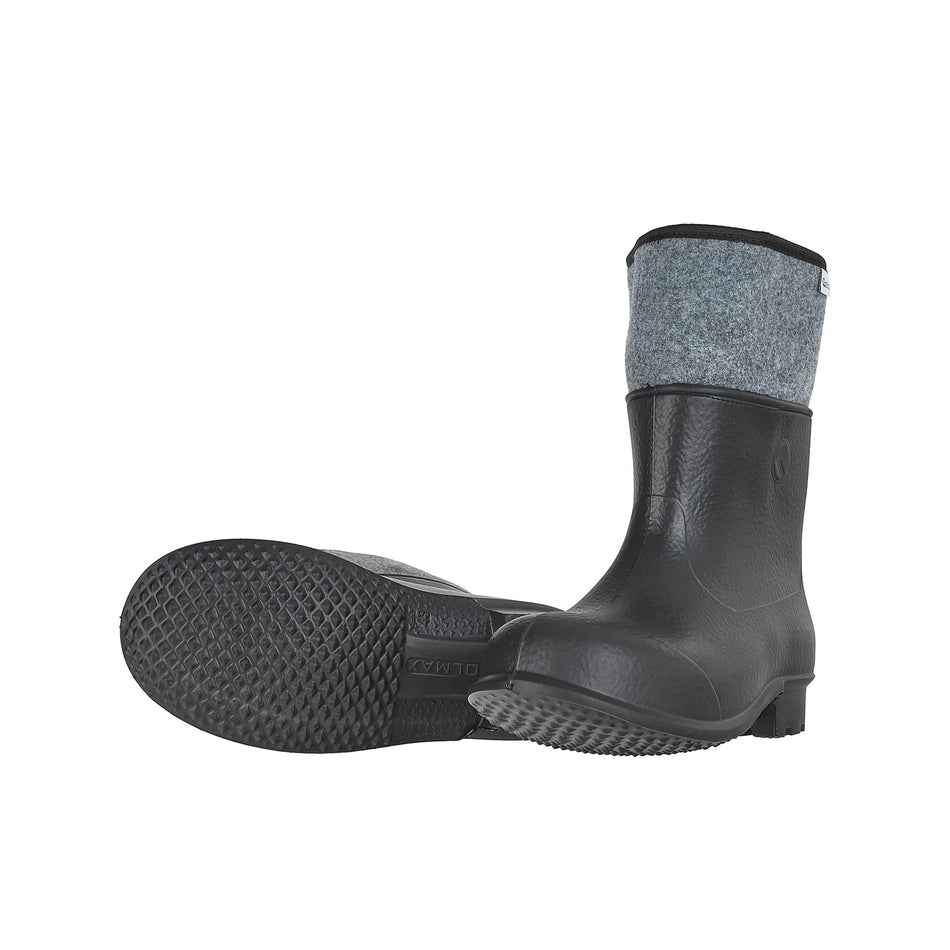 GEKO EVA Rubber Werklaarzen zwart maat 42 met isolatie 35 cm