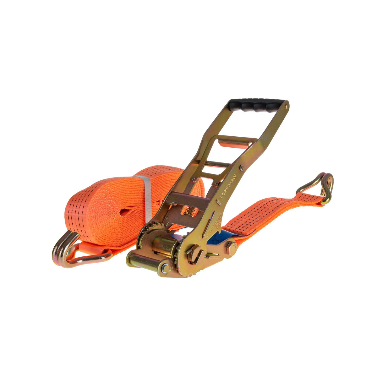GEKO Ratelsjorband met ergonomische ratel 5 ton 8m 50 mm oranje